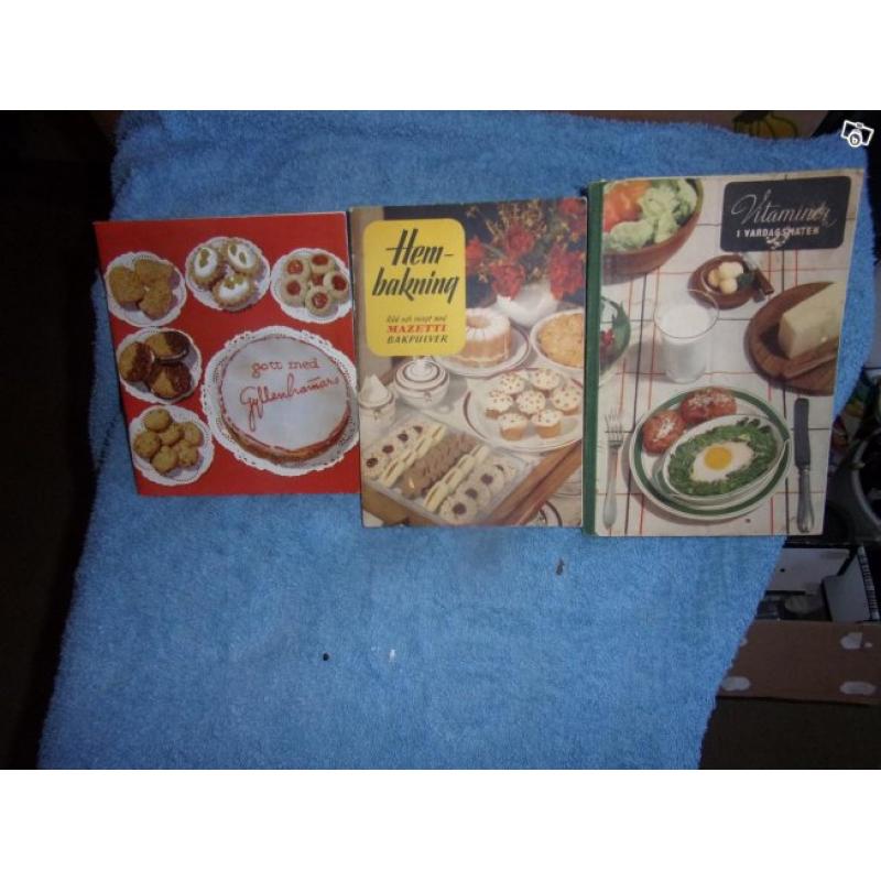 Recept böcker för kakor