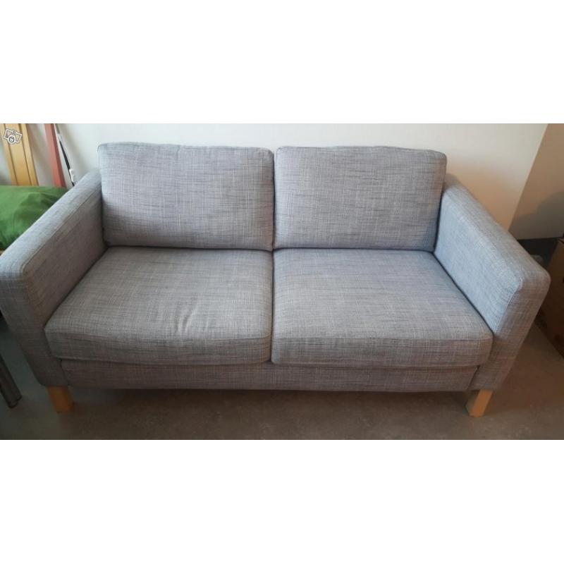 2-Sits Karlstad soffa från Ikea i Isunda grå