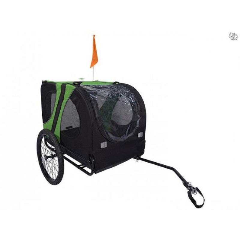 Rejäl hundvagn för cykel eller moppe