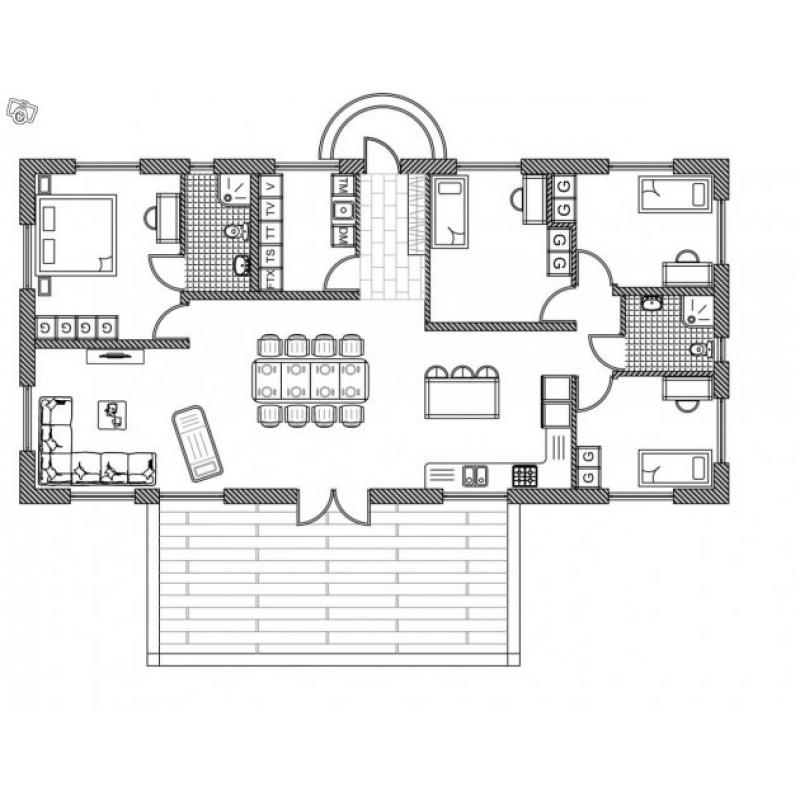 Stenhus "Easy Living" på 127,5 m2