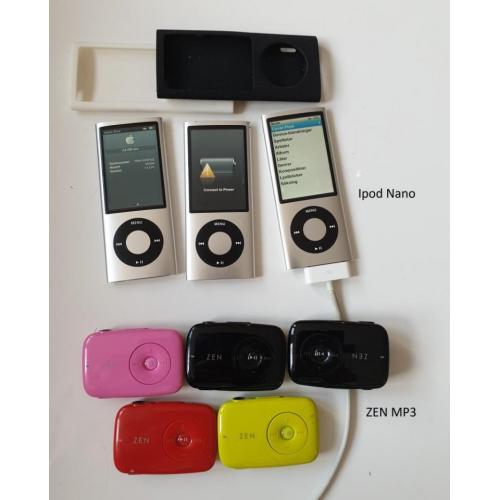 Ipod Nano   Zen MP3 spelare